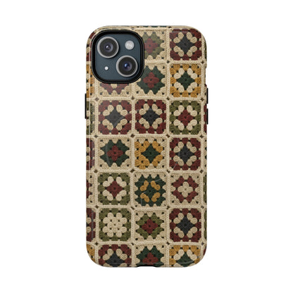 Christmas Granny Square Magnetic Case