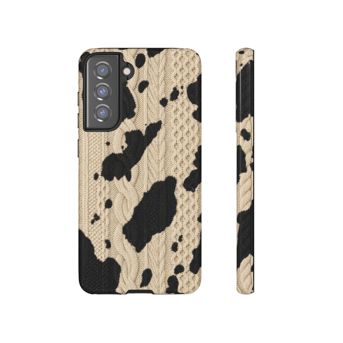 Cable Knit Cowhide Tough Case