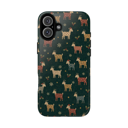Yuletide Goats Tough Case