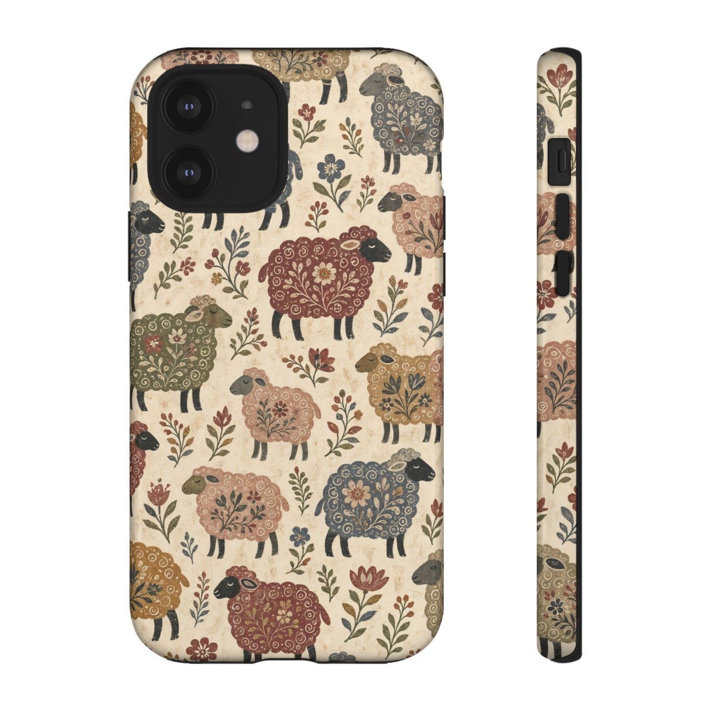 Folk Sheep Tough Case