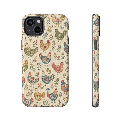 Calico Hens Tough Case