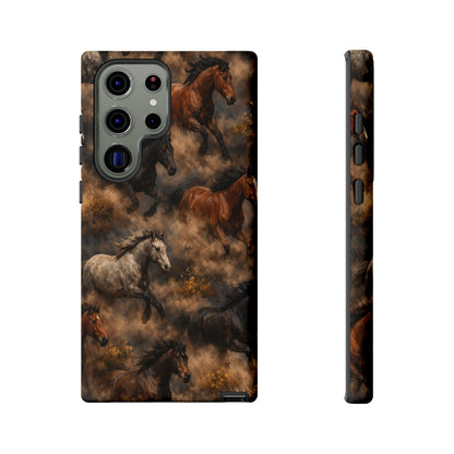 Running Horses Tough Case