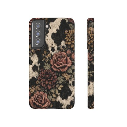 Cowhide Bloom Tough Case