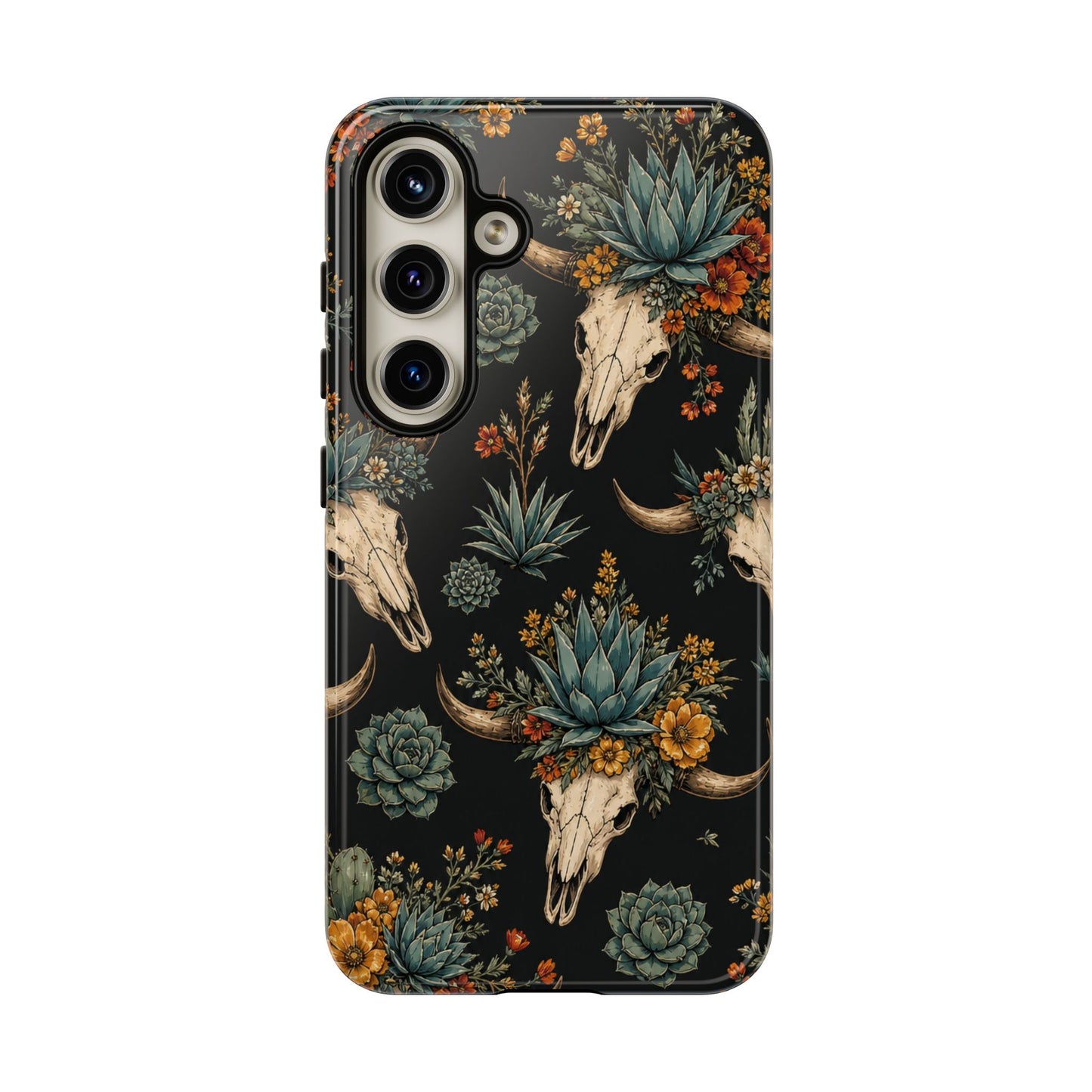 Desert Bloom Skull Tough Case