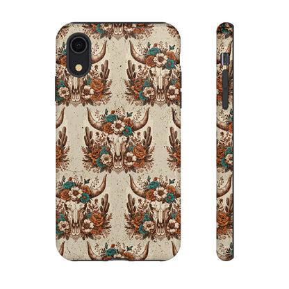 Boho Bull Skull Tough Case