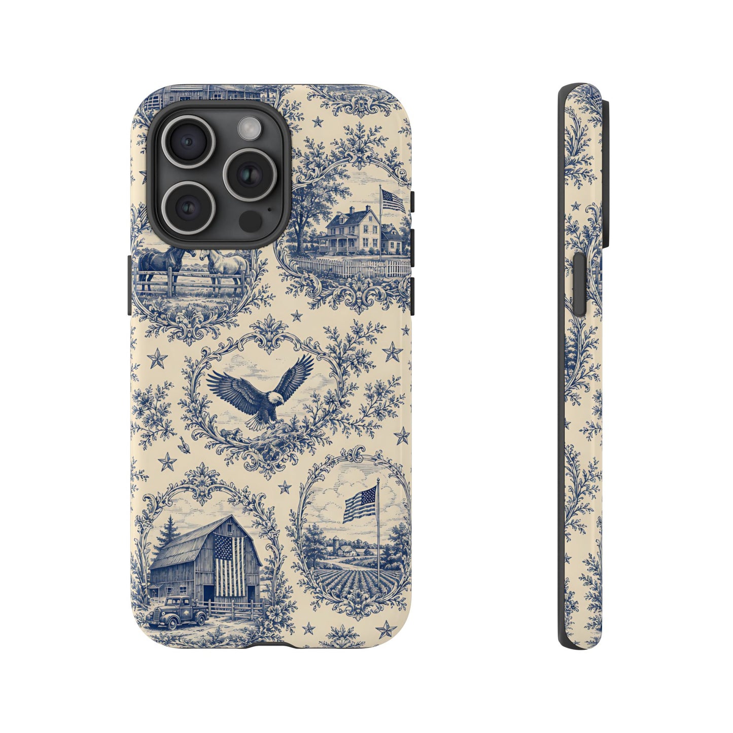 USA Toile Tough Case