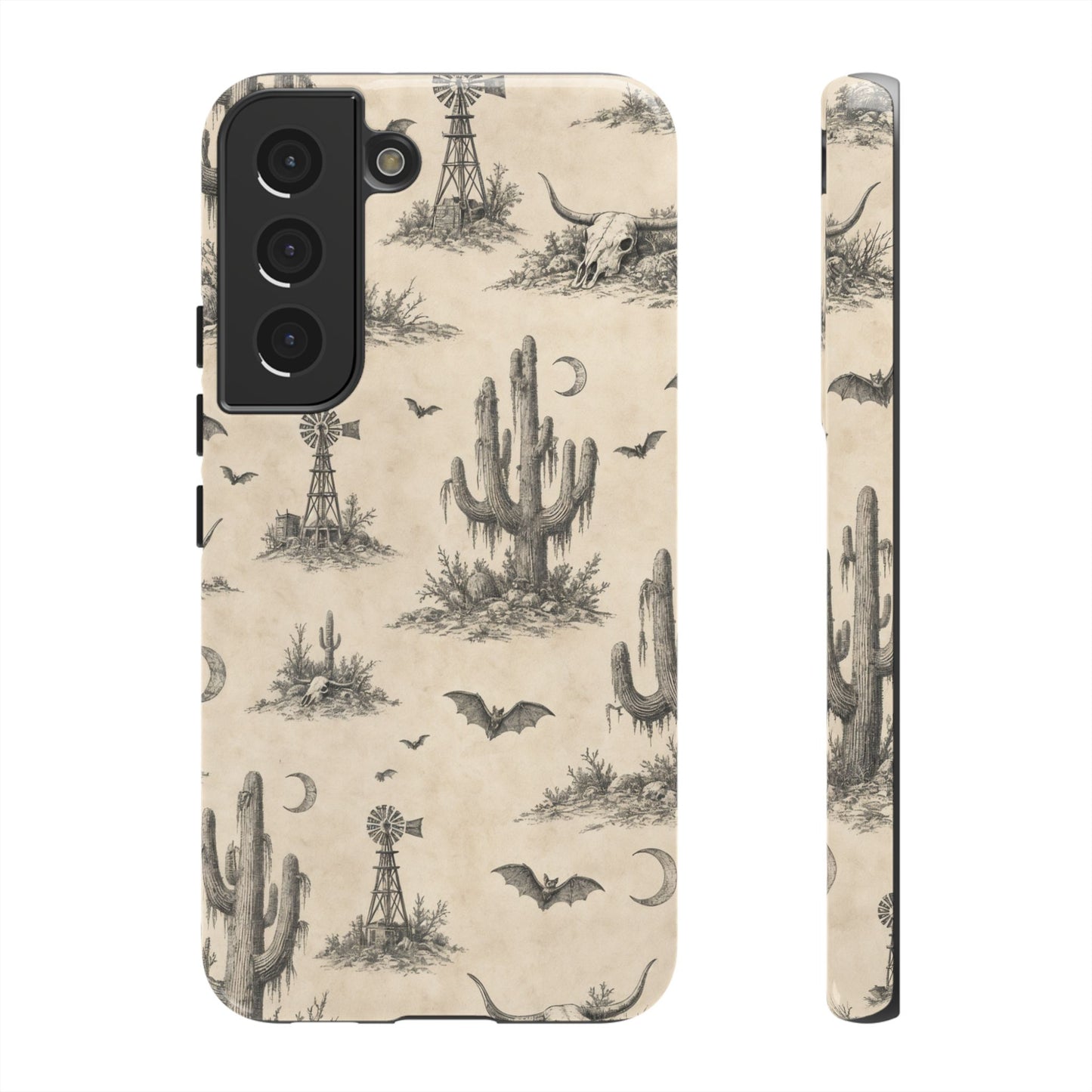 Spooky Desert Toile Tough Case