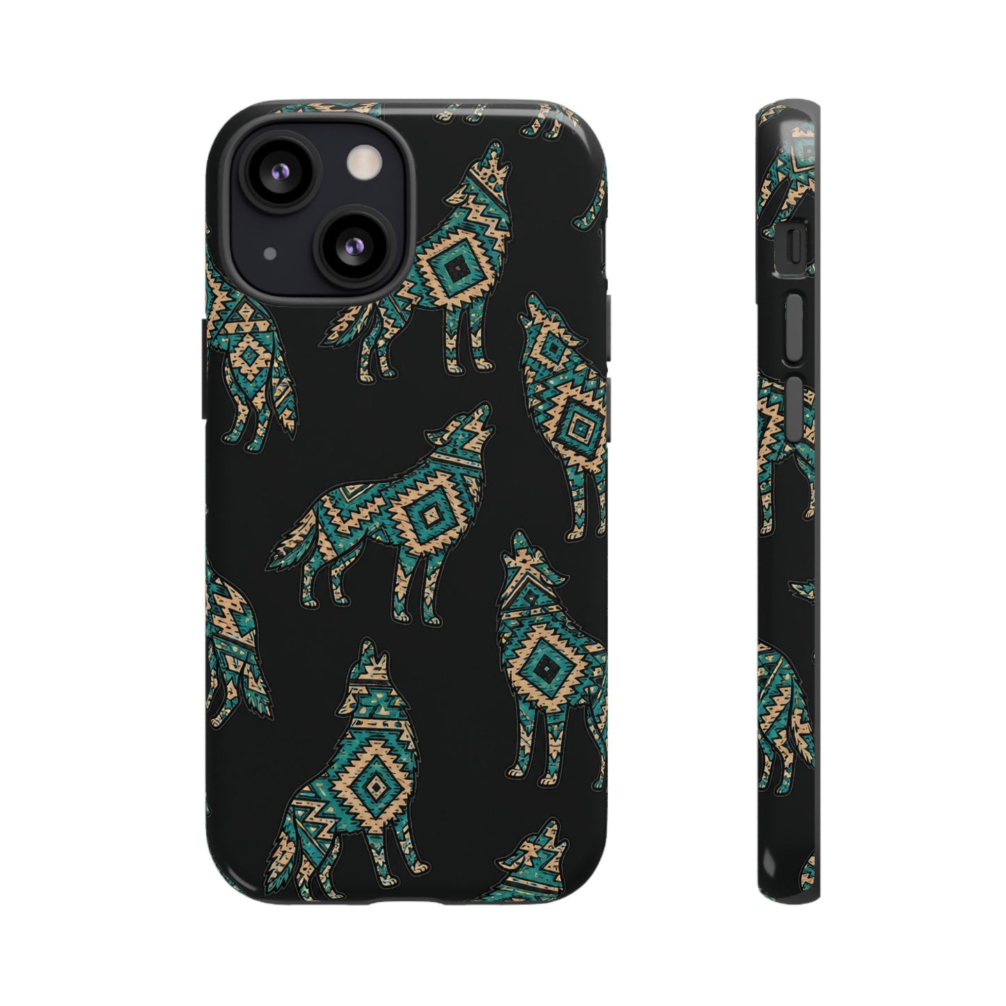 Turquoise Wolf Tough Case