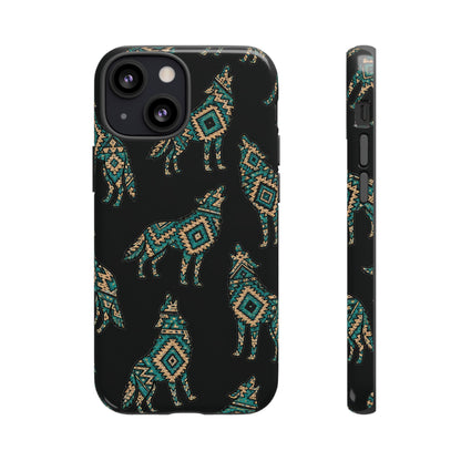 Turquoise Wolf Tough Case
