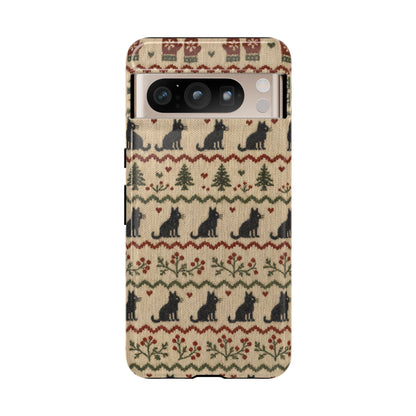 Black Cat Sweater Tough Case