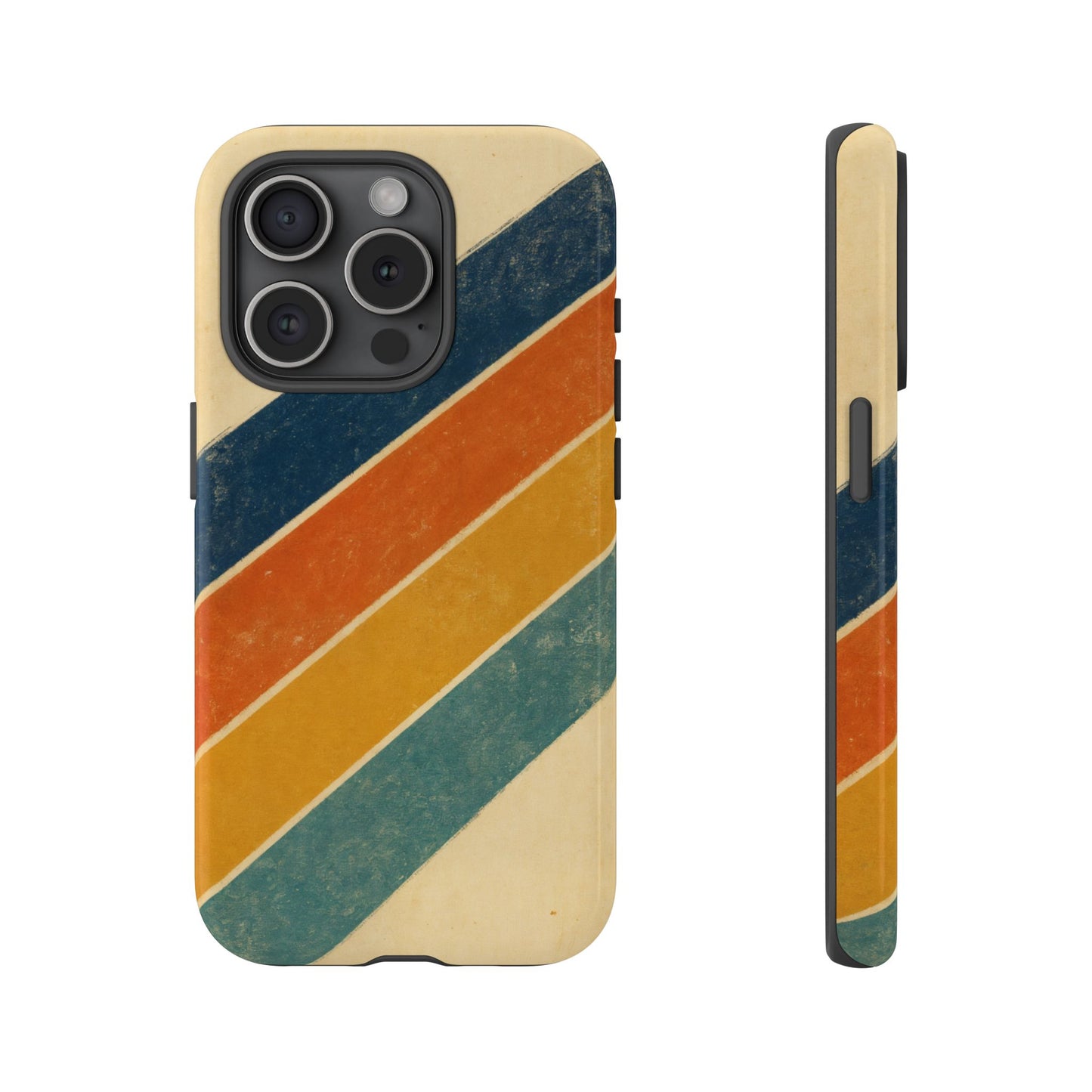 Retro Sunset Stripes Tough Case