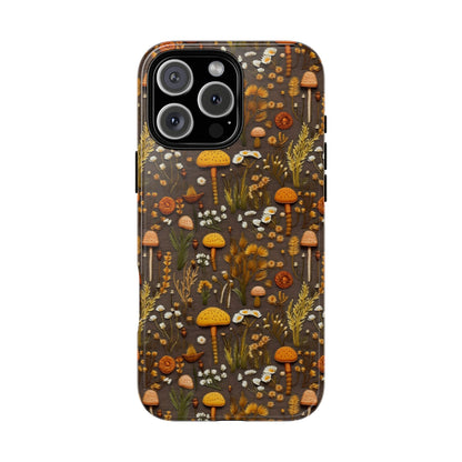Brown Mushroom Tough Phone Case