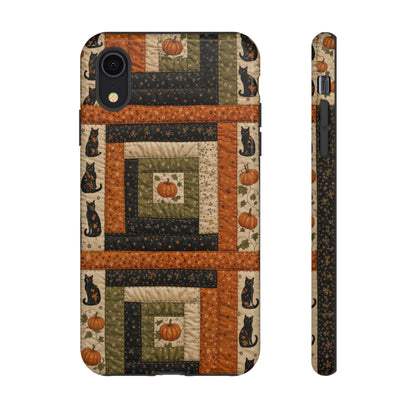 Halloween Quilt Tough Case