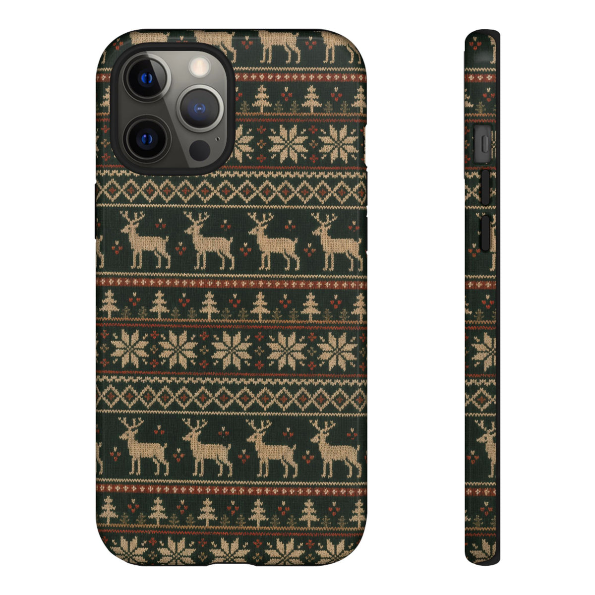 Fair Isle Deer Tough Case