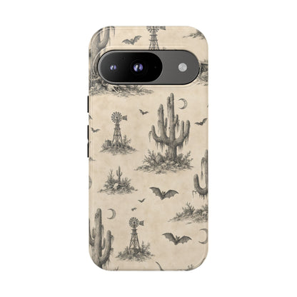 Spooky Desert Toile Tough Case
