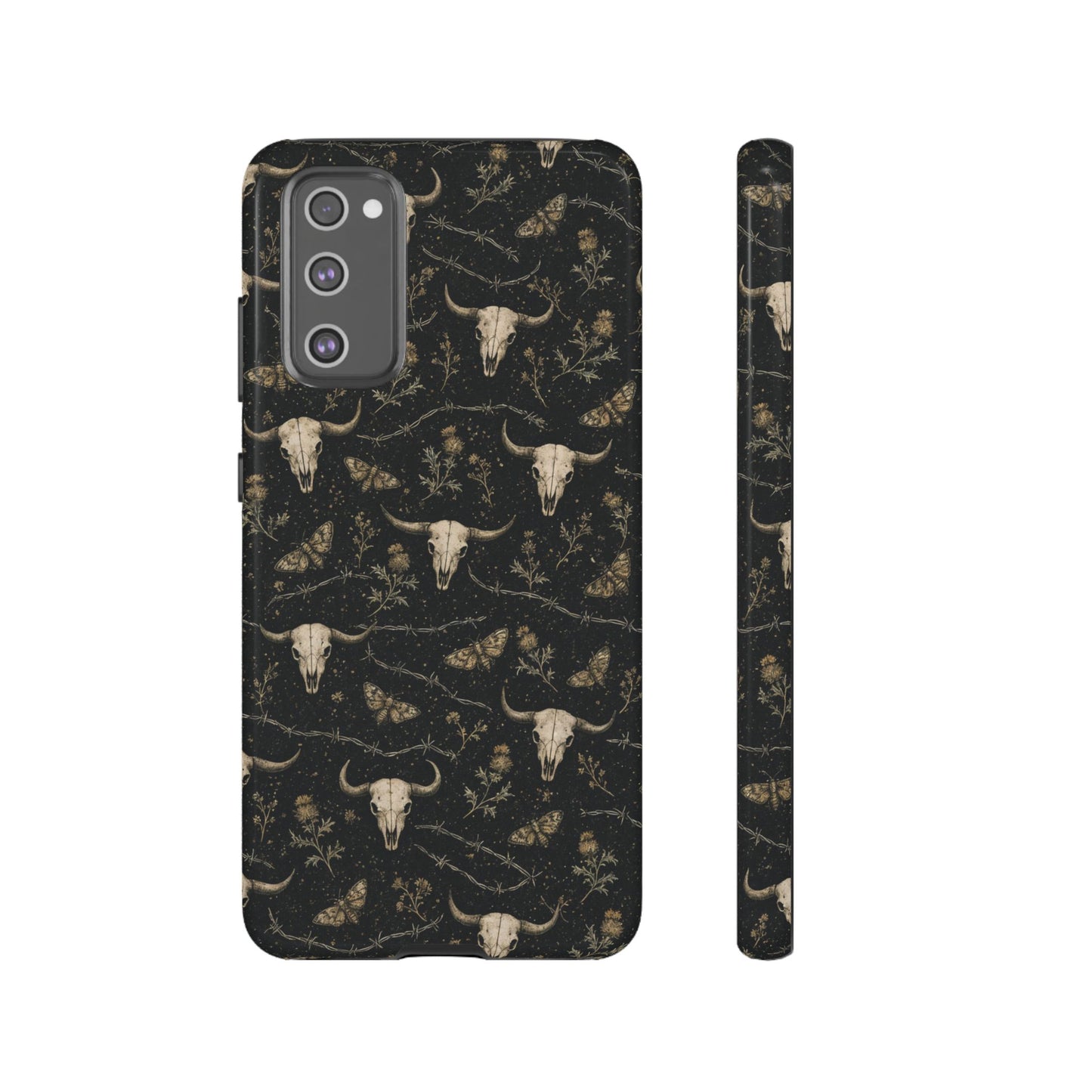 Bull Skull Barbwire Tough Case