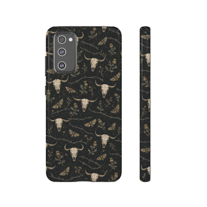 Bull Skull Barbwire Tough Case