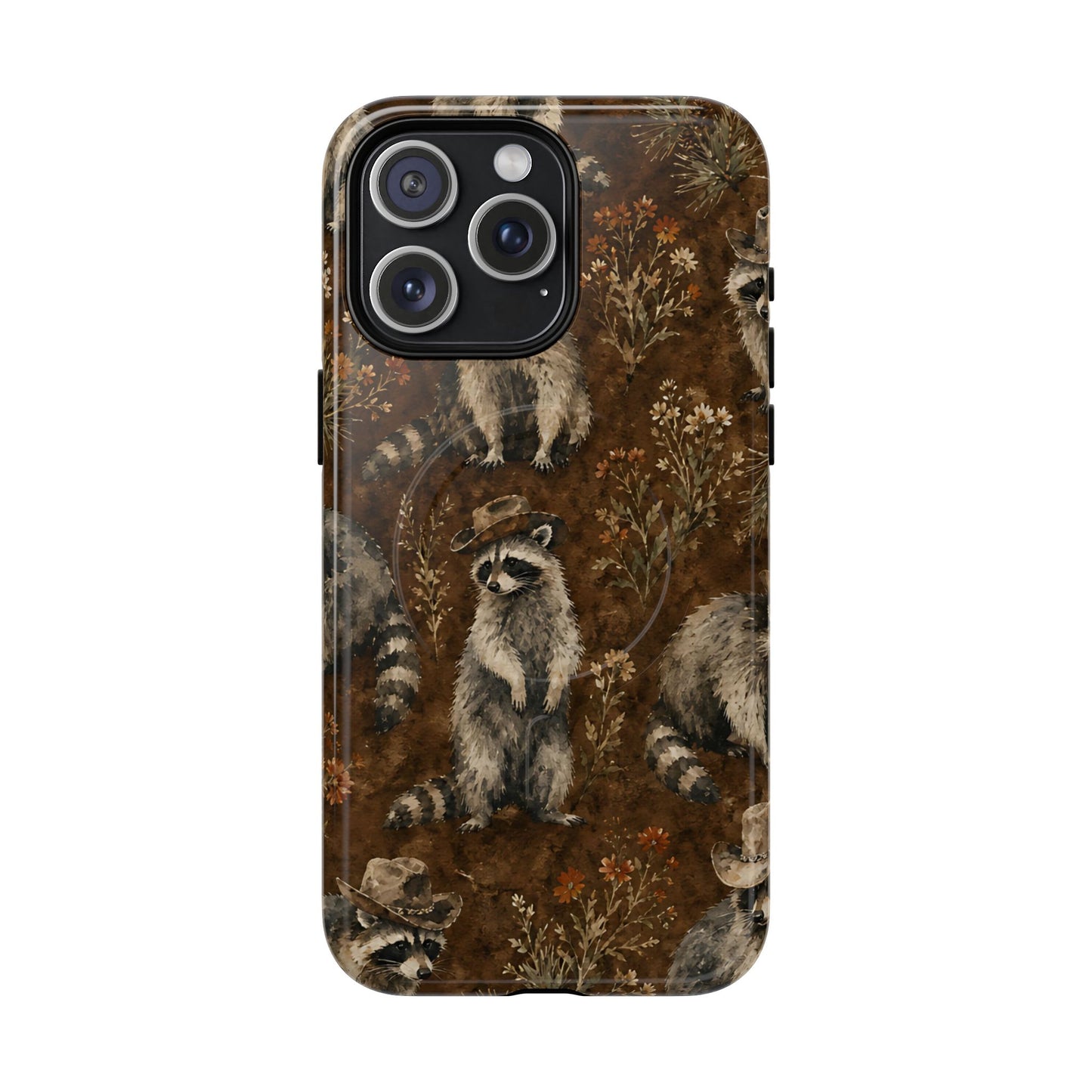 Prairie Raccoon Magnetic Case