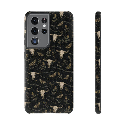 Bull Skull Barbwire Tough Case
