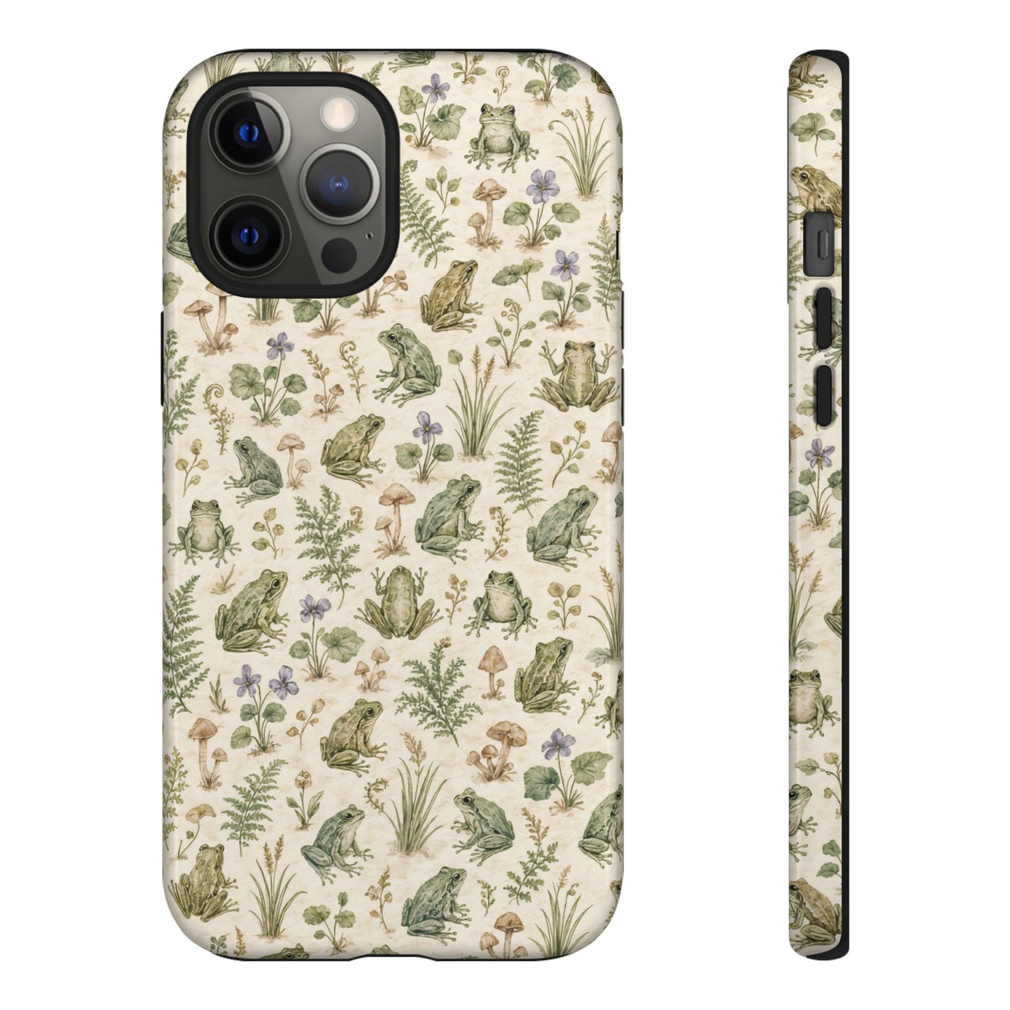 Watercolor Frogs Tough Case
