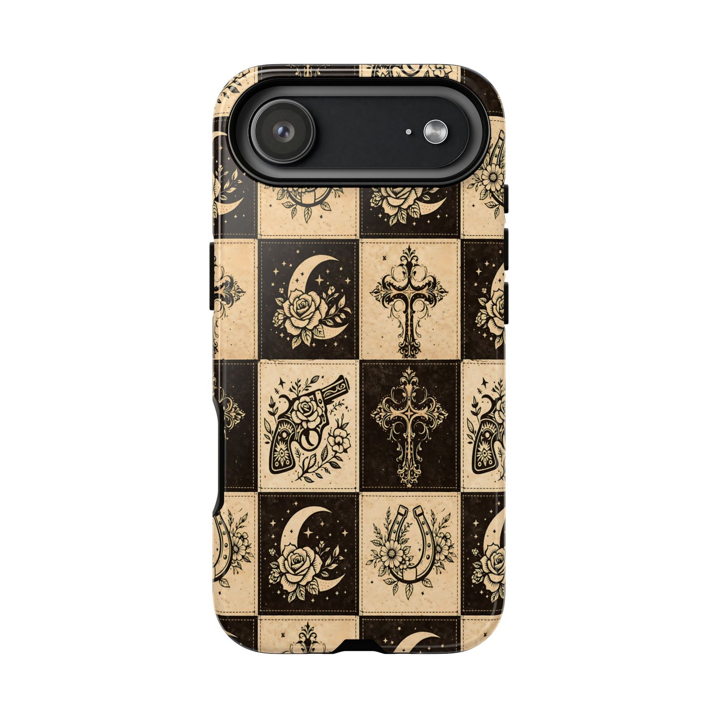 Western Patchwork Icons Tough Case