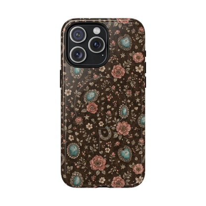 Turquoise Roses Magnetic Case