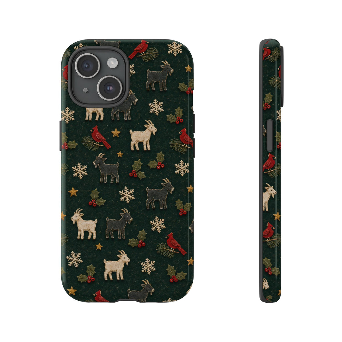 Felt Goats Cardinals Tough Case
