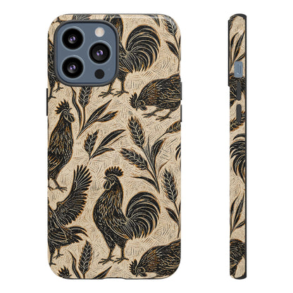 Carved Rooster Tough Case