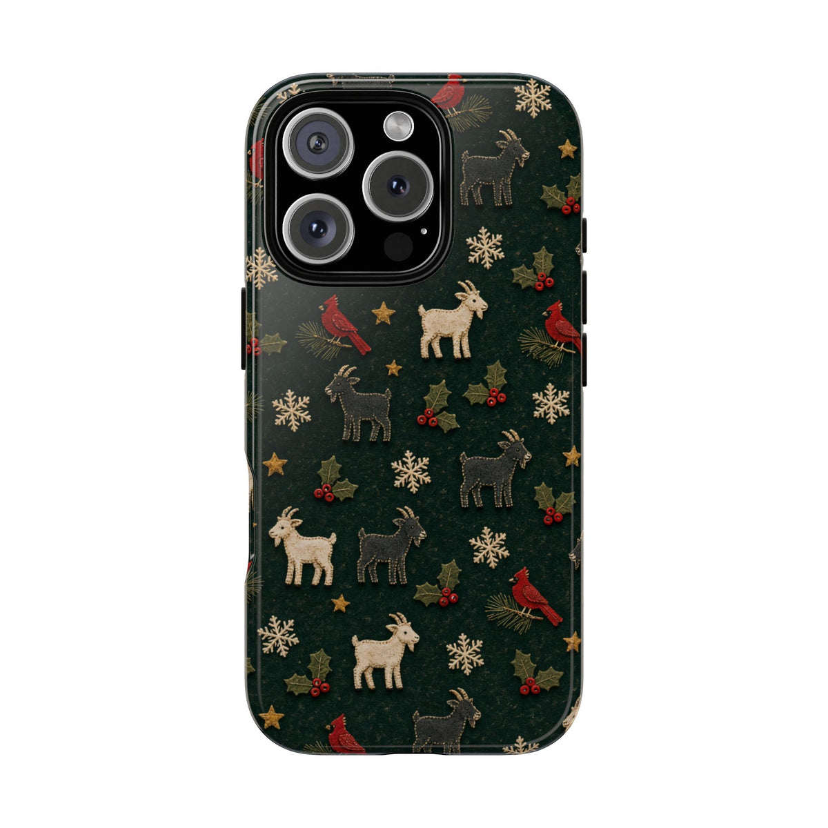 Felt Goats Cardinals Tough Case