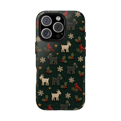 Felt Goats Cardinals Tough Case