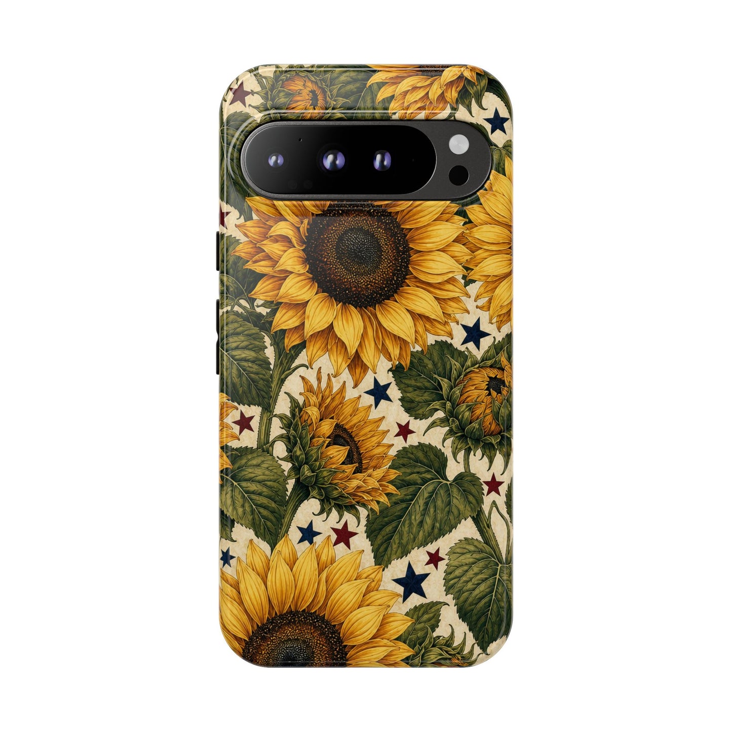 Stars And Sunflowers Tough Case