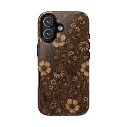 Floral Bark Tough Case