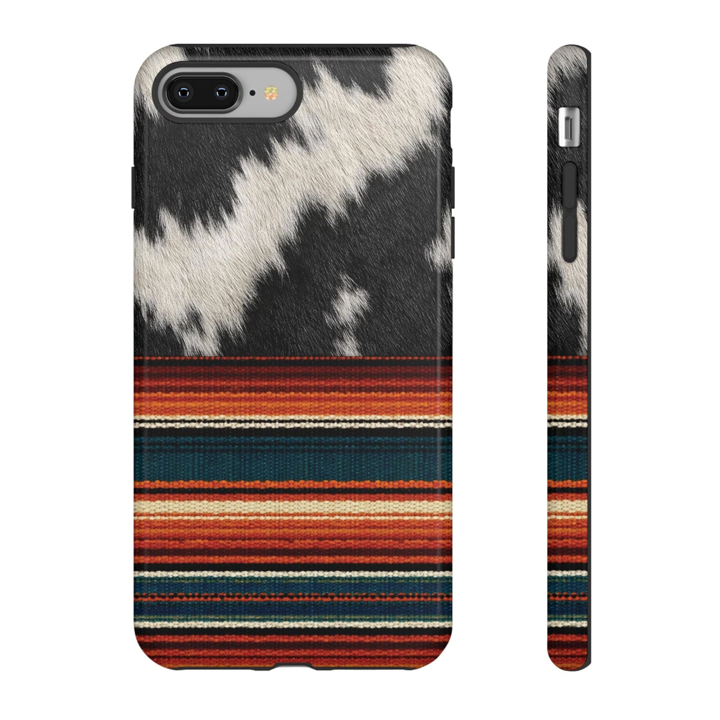Cowhide + Serape Stripe Tough Case