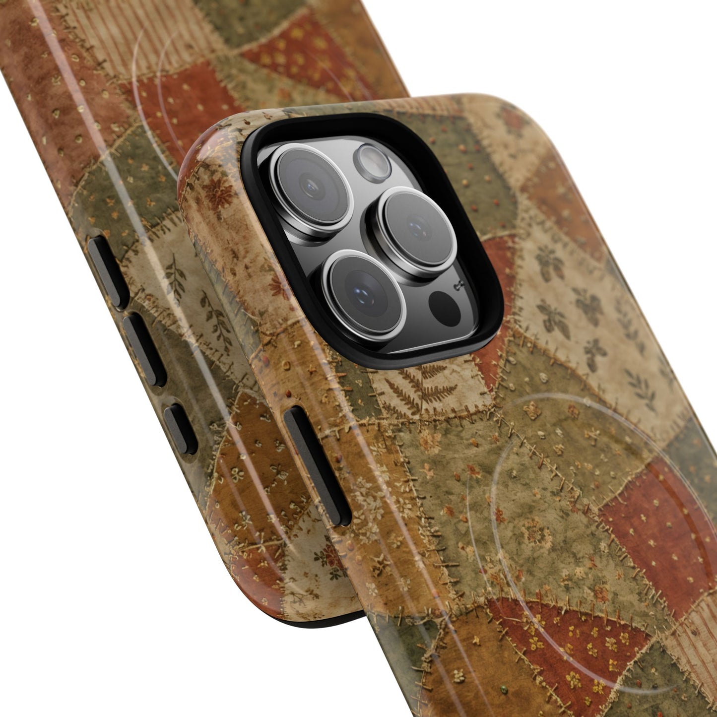 Autumn Crazyquilt Magnetic Case