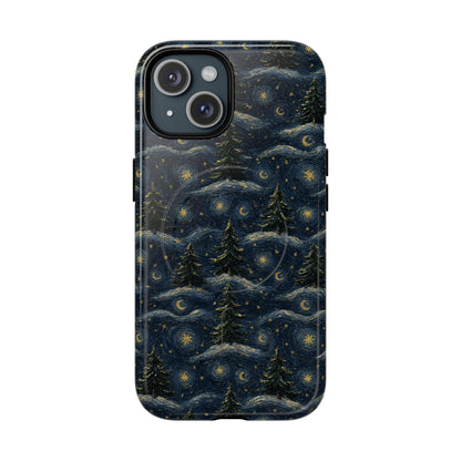Starry Night Pines Magnetic Case