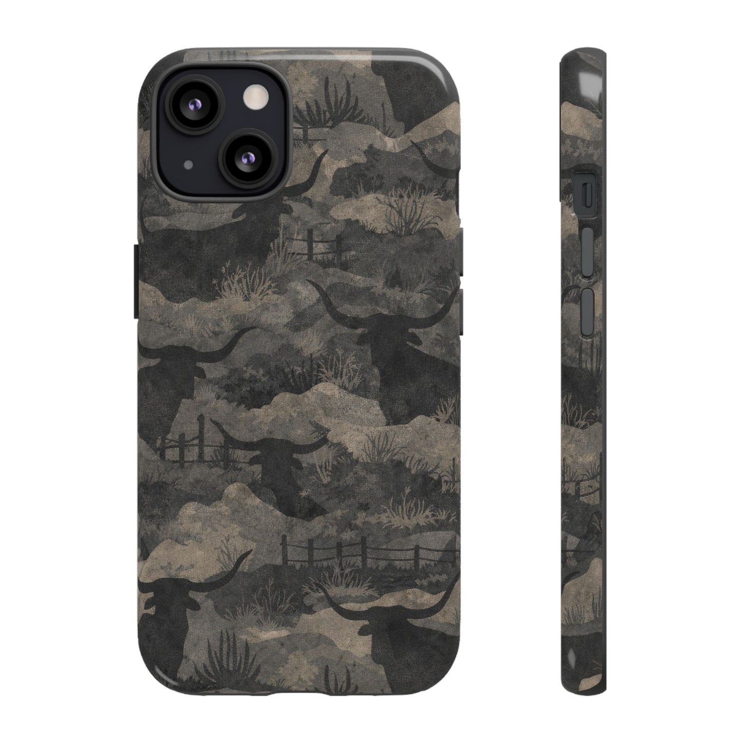 Camo Longhorns Tough Case