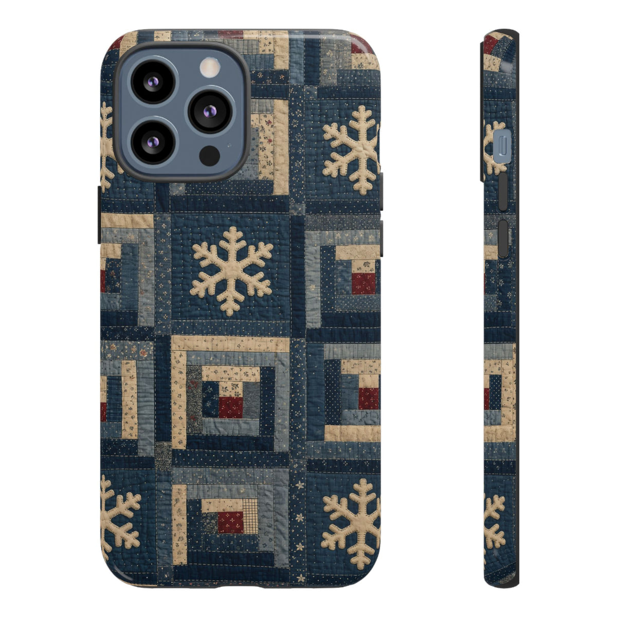 Snowflake Quilt Tough Case