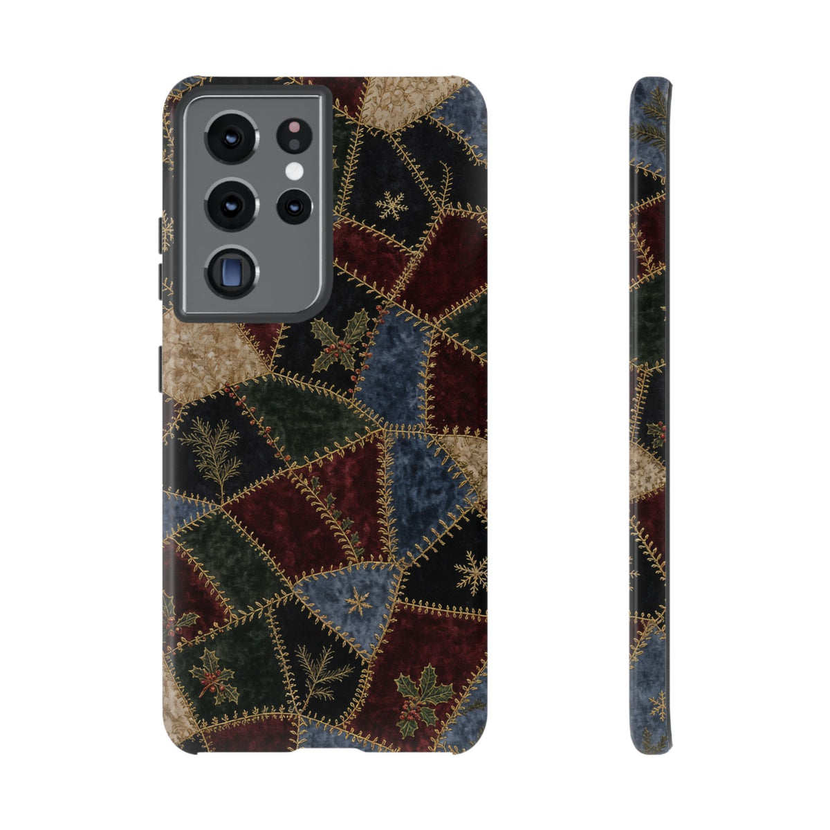 Winter Crazy Quilt Tough Case