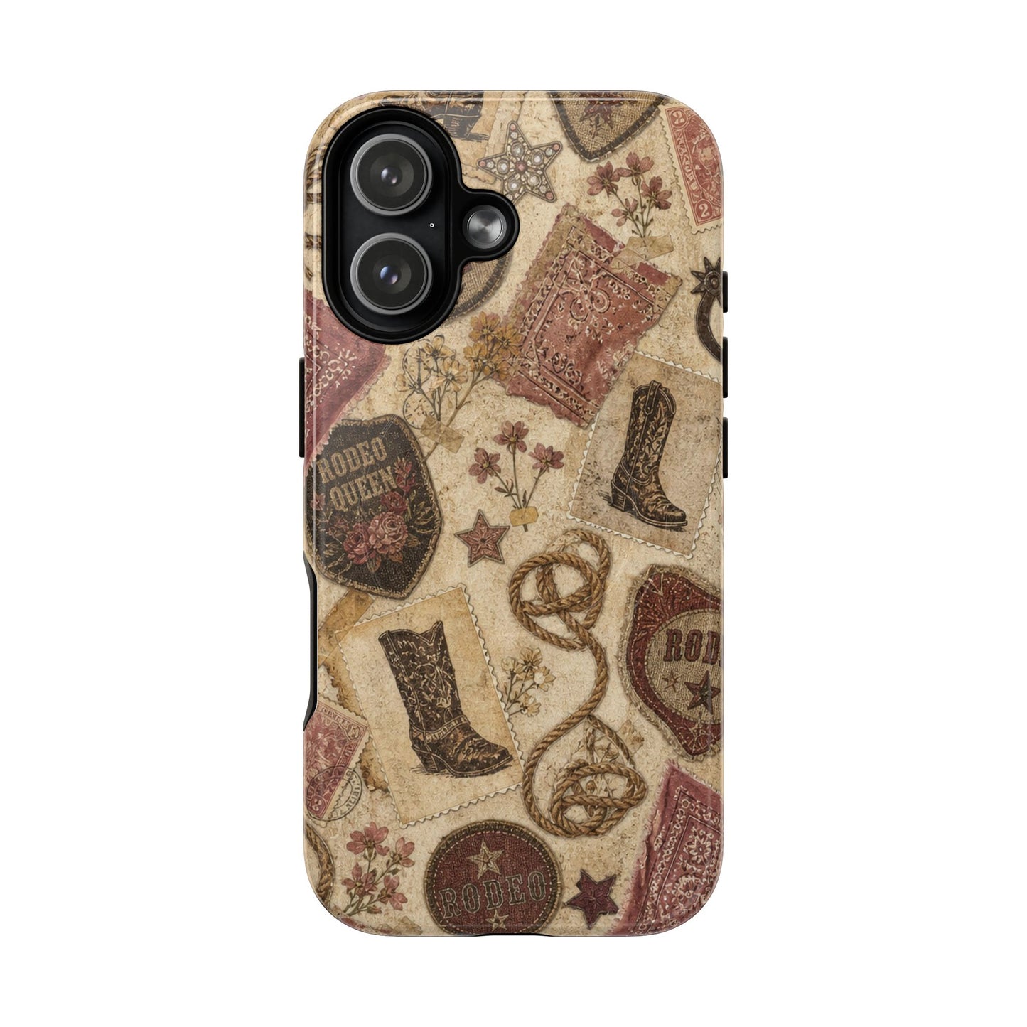 Cowgirl Collage Magnetic Case