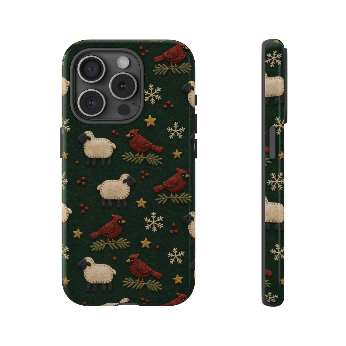 Felt Sheep Cardinals Tough Case