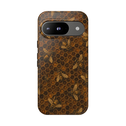 Golden Honeycomb Tough Case