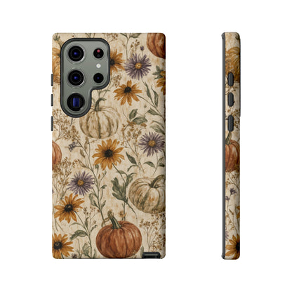 Pumpkin Wildflower Tough Case