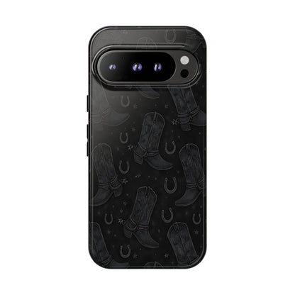 Western Noir Boots Tough Case