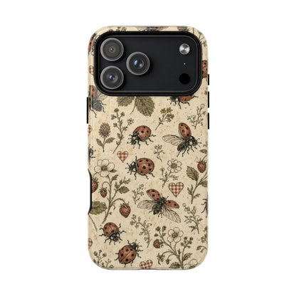 Cottage Ladybug Magnetic Case
