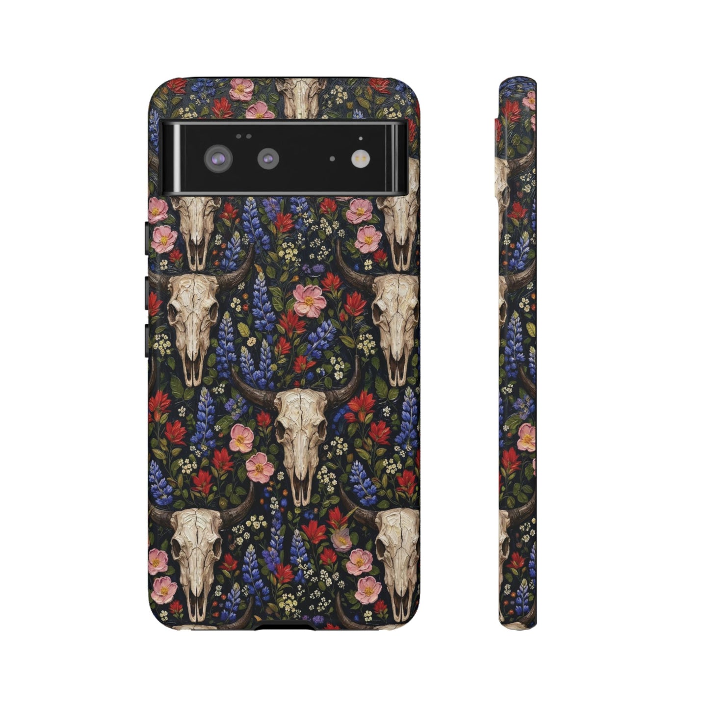 Floral Skull Tough Case