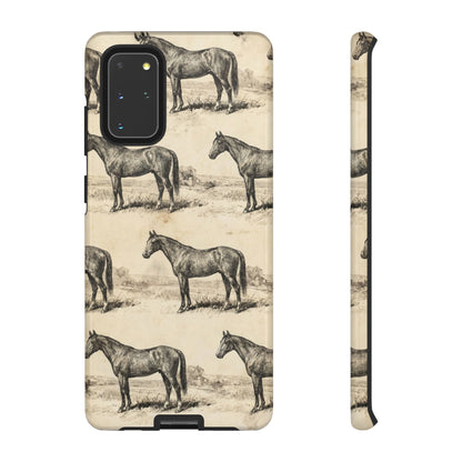 Vintage Horses Tough Case