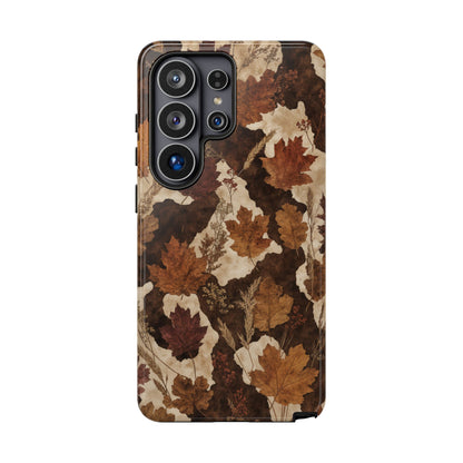 Autumn Cowhide Tough Case