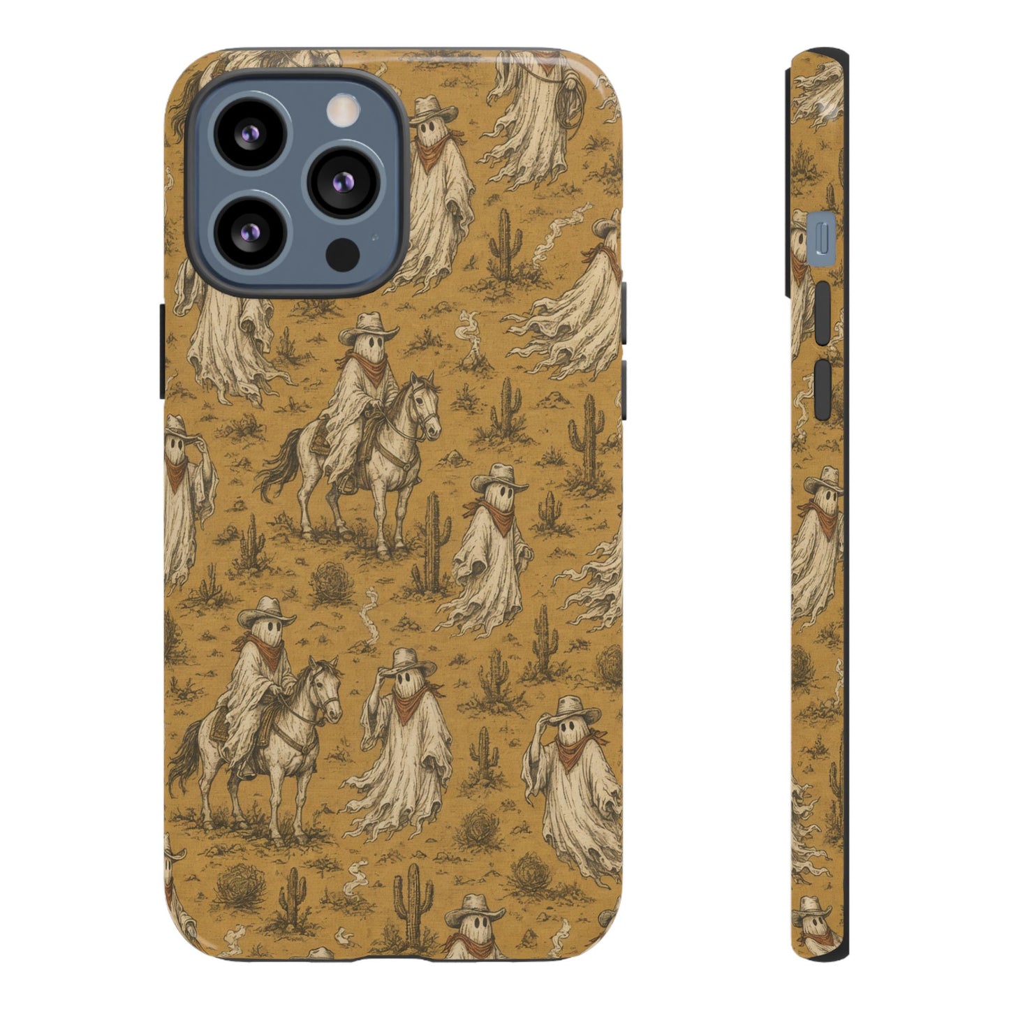 Ghost Cowboy Toile Tough Case