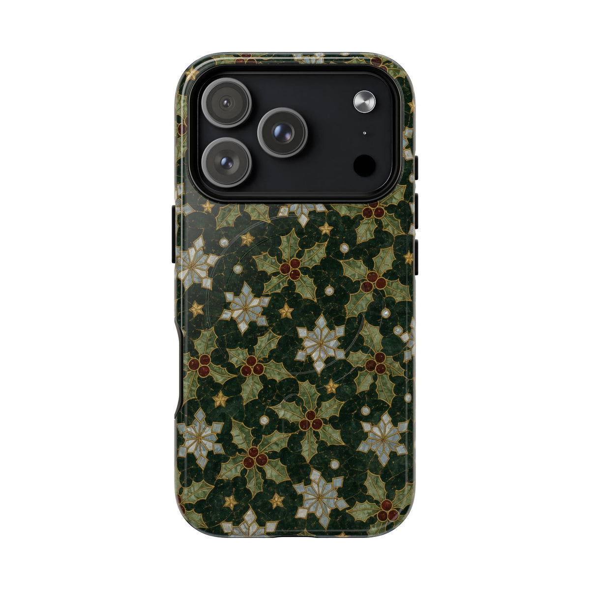 Mosaic Snowflakes Magnetic Case