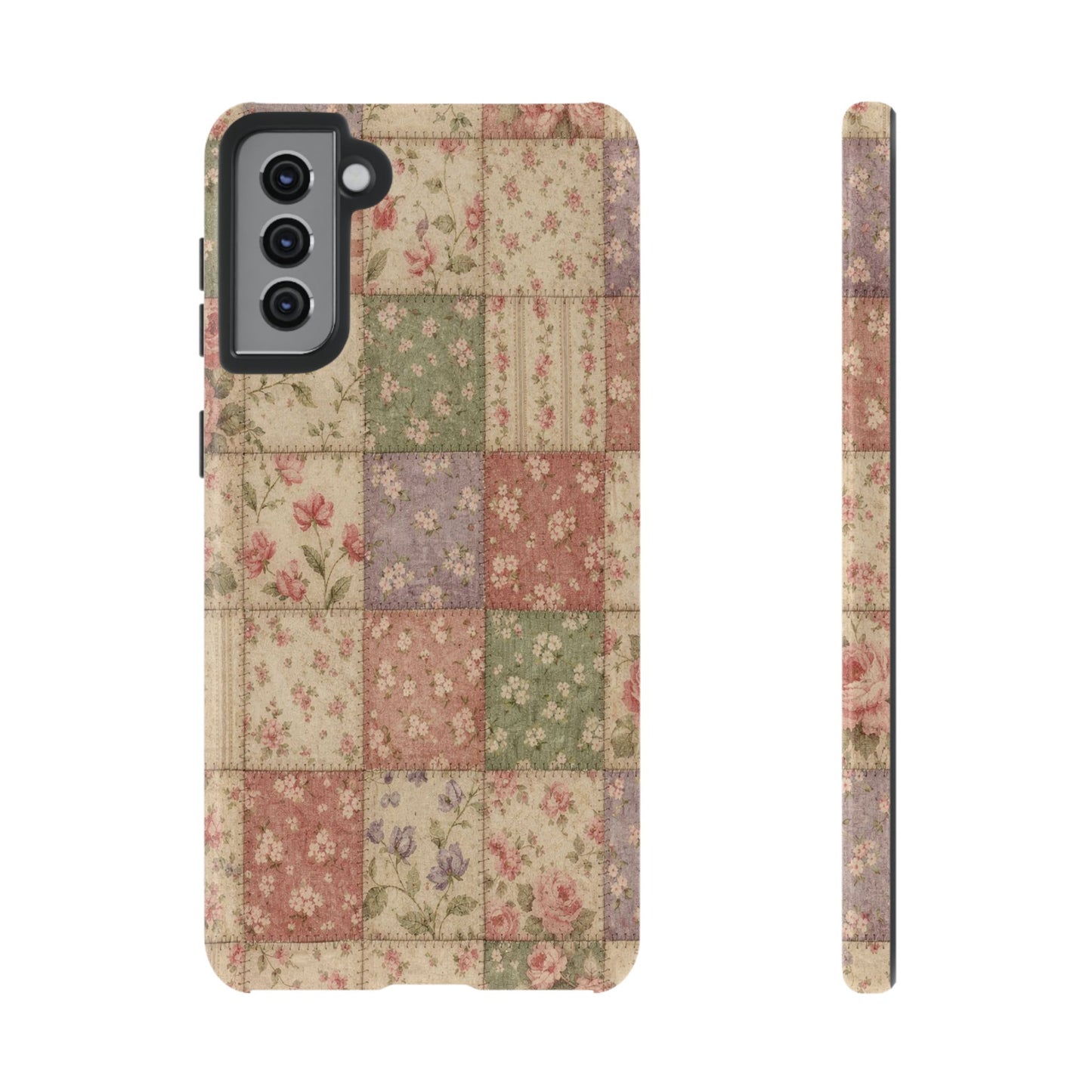 Pink Patchwork Tough Case